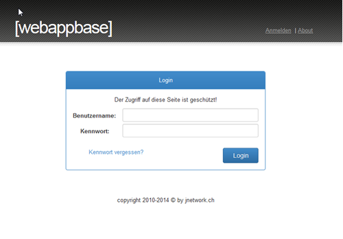 Login Dialog