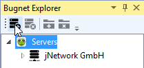 Fügen Sie einen Server zum Repository hinzu.