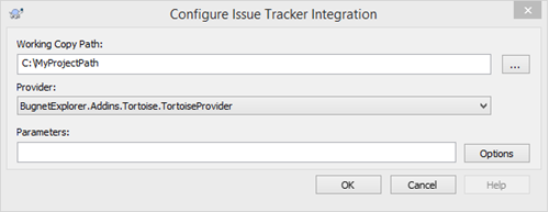 Enter path to SVN Repository